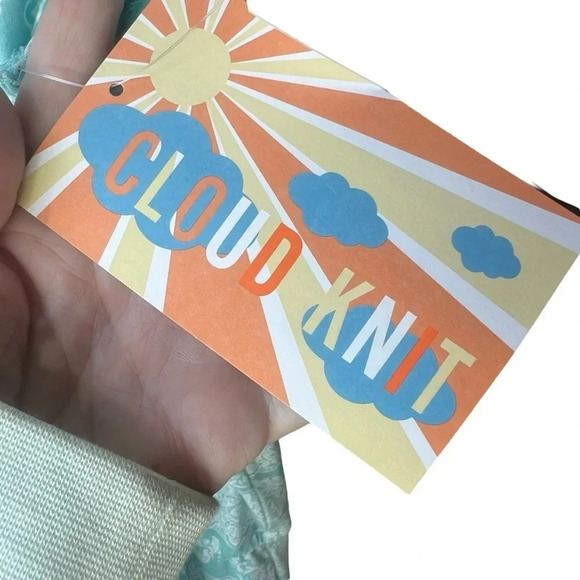 NWT MUK LUKS French Terry Weekend Story Cloud Knit Jumpsuit  Size Large - Picture 9 of 12